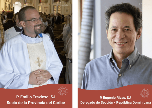 P. Emilio Travieso, SJ y P. Eugenio Rivas, SJ: nuevos nombramientos en el Caribe.