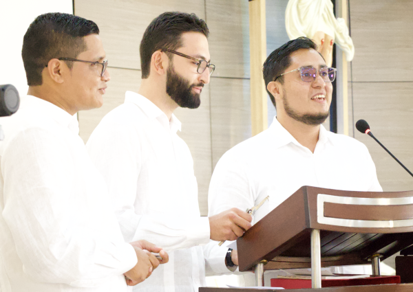 Novicios jesuitas profesan sus votos del bienio